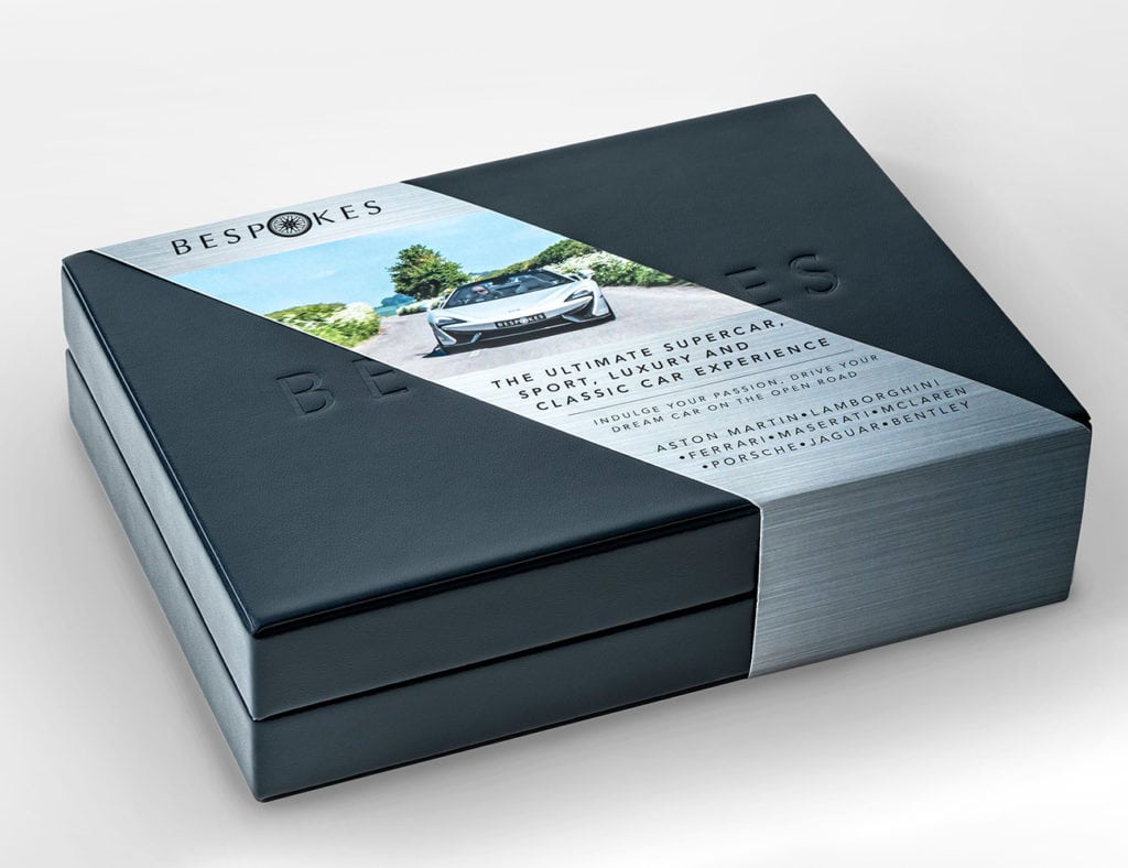 Bespokes luxury gift voucher box